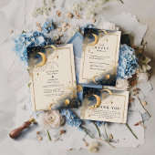 Cosmic Night Wedding Save The Date