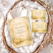 Country Garden Chicks Diapper Raffle Begleitkarte