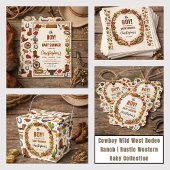 Cowboy Wild West Rodeo Ranch | Rustic Western Baby Button