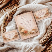 Cozy Cafe Romance Bridal Shower Serviette