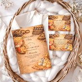 Cozy Movie Night Baby Shower Serviette