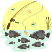 Coole Languste Fischen Männer Geschenkpapier Set