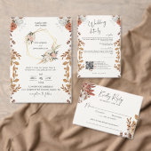 Cream Boho Ladys Badezimmer Wedding Sockelschild (Personalisiere diese Kollektion eines unabhängigen Creators.)