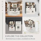 Benutzerdefiniertes Foto QR Code Business Sockelschild