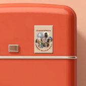 Custom Großmutter/Kinder 7 Circle Foto Collage Spielkarten