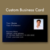 Modern Custom Blue Gradient Business Promotional Kugelschreiber