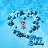 Die Geburtstagsfische Weinetikett