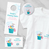 Bläschen Reinigung der Speisen Hausreinigung T-Shirt