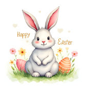 Trendy Easter Eggs Beautiful Collection Feiertagskarte