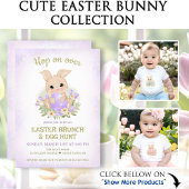 Personalisierter erster Ostername Girl Rosa Lila Baby Strampler