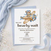 Teddy Bear Pilot Baby Boy Dusche Rücksendeadresse