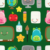Süße Zur-Schule-Kawaii-Klassenzimmer-Ausrüstung Pappteller