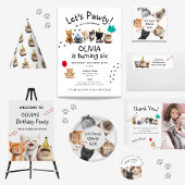 Niedliche Katze Geburtstag Vielen Dank Sticker