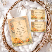 Cute Little Firefighter Baby Shower Einladung