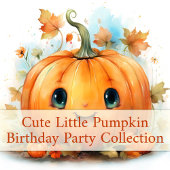 Niedlich Little Pumpkin Geburtstagsparty Pappbecher