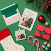 Personalisierte Niedliche Weihnachtselemente Polyester Weihnachtsbaumdecke