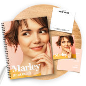 Minimalistisches Foto Full Foto Einfach Niedlicher Visitenkarte