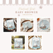 Babydusche für Nautical Boat Pappteller