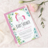 Hübsche Unicorn Windeln Raffle Babydusche Begleitkarte