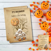 Spooky Niedlich Ghost Family Trick oder Behandlung Tragetasche