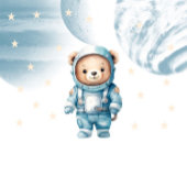 Niedliche Teddy Bear Astronaut Geburtstagspartei Serviette