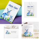Niedliches glückliches Ostern Geschenkanhänger