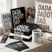 Moderner DADA DADDY VATER BRUH BIG FOTO VATER'S DA Kaffeetasse