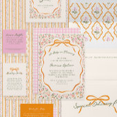 Wildflower Mughal Motif Baby in Bloom Shower Serviette