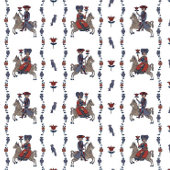 Dala W - Papiertasche Mittlere Geschenktüte