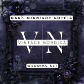 Dark Midnight Gothic Elegance