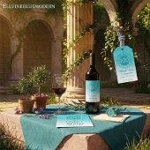 Chic Silver Aquamarin Blue Glitzer 100. Geburtstag Schnapsglas