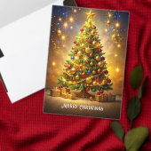 Geschmückte Weihnachtsbaum-Fleece Fleecedecke (Personalisiere diese Kollektion eines unabhängigen Creators.)