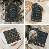 Scandi Christmas Gift Wrap Nordic Holiday Deer Geschenkpapier Set