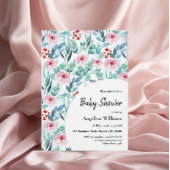 Babyduschaufkleber mit niedlichem Design. Quadratischer Aufkleber