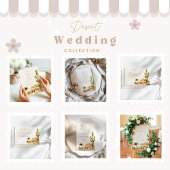 Desert Hacienda Wedding Style Dankeskarte