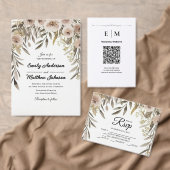 Designer Aquarell-Blume Rücksendeadressen-Aufklebe Adressaufkleber (Personalisiere diese Kollektion eines unabhängigen Creators.)