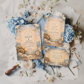 Destination Cruise Wedding Einladung