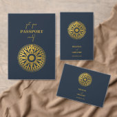 Pass Compass Wedding Order of Service Programm (Personalisiere diese Kollektion eines unabhängigen Creators.)