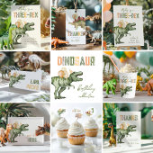 Dinosaur Birthday Party Paper Teller