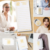 Eigentum von White | Gold-Logo Aufkleber