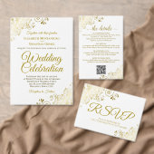 Mutter der Braut Hochzeitstorte Gold White Tasche (Personalisiere diese Kollektion eines unabhängigen Creators.)