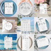 Gezeichnet Champagne & Oysters Roast Engagement Pa Einladung