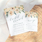 Spring Peony Wedding Stickers. Runder Aufkleber