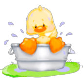 Duck in einer Tube Jede Kinderdusche Einladung