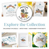 Springtime Oaster Baby Dusche Serviette