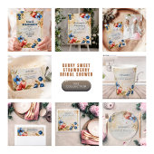 Elegantes Berry Sweet Strawberry Brautparty Pappteller