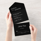 Einfach modern und Minimalistisch | Hochzeit Rechteckiger Pappuntersetzer