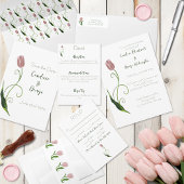 Pink Tulip Blumenkarten & Geschenke Sockelschild