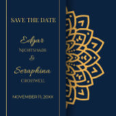 Elegant Bollywood Amerikanischen Ureinwohners Hoch Einladung