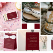 Minimal modern die Nacht vor der Hochzeit von Burg Selters Dosenkühler